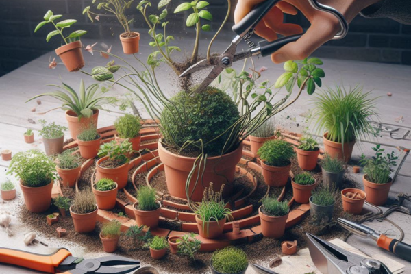 Como Fazer a Rotação de Ervas em Vasos Sem Replantar Tudo do Zero