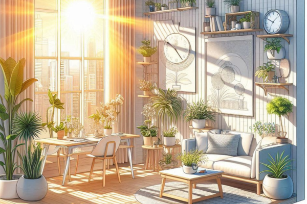 Como Posicionar Plantas em Apartamento com Sol da Tarde sem Queimá-las: Guia Prático para Ambientes Urbanos