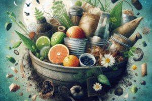 Compostagem com Restos de Plantas de Vaso