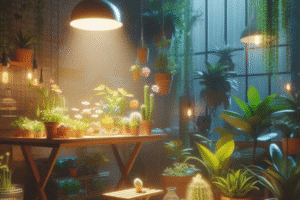 Plantas em Ambientes com Luz Artificial