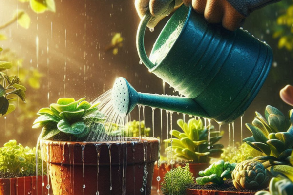 Como Evitar o Excesso de Água na Horta em Vasos